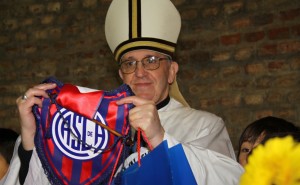 El Papa es hincha confeso de San Lorenzo de Argentina.